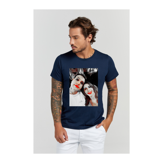 Camiseta Premium Azul Marinho