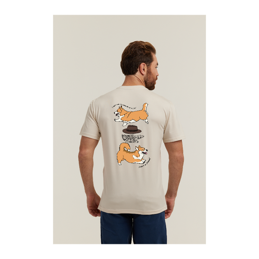 Camiseta Pima Areia