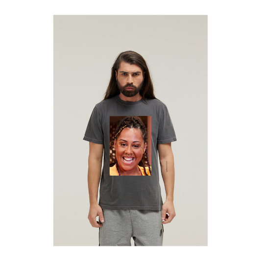 Camiseta Estonada Cinza Chumbo