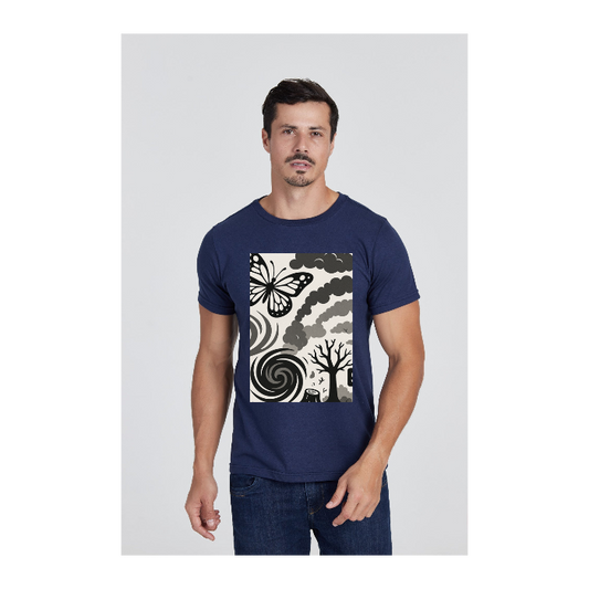 Camiseta Básica Azul Marinho