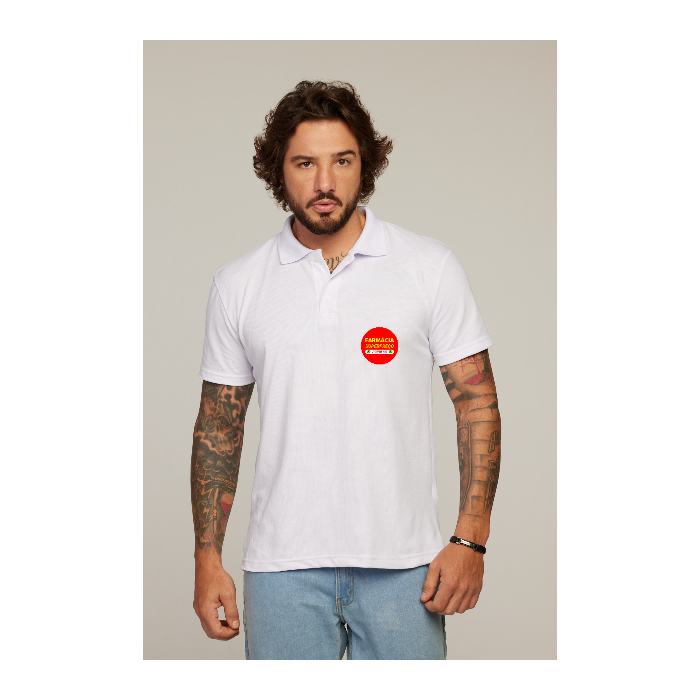 Camisa Polo Branca