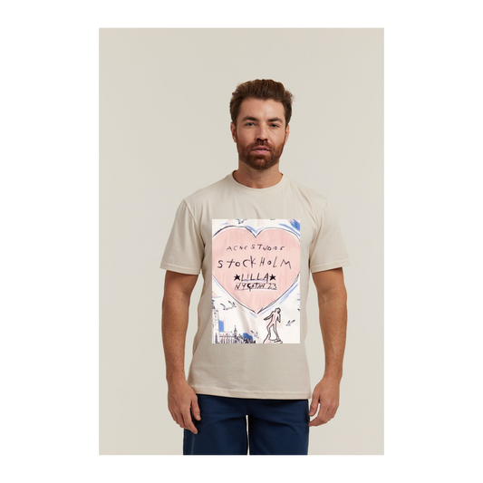 Camiseta Pima Areia