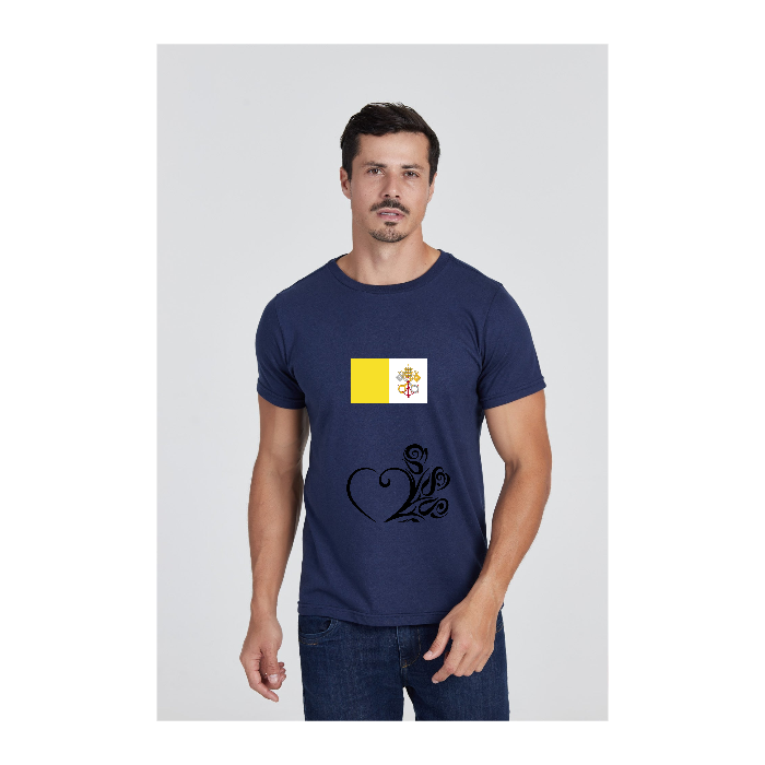 Camiseta Básica Azul Marinho