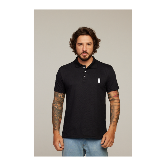 Camisa Polo Preta