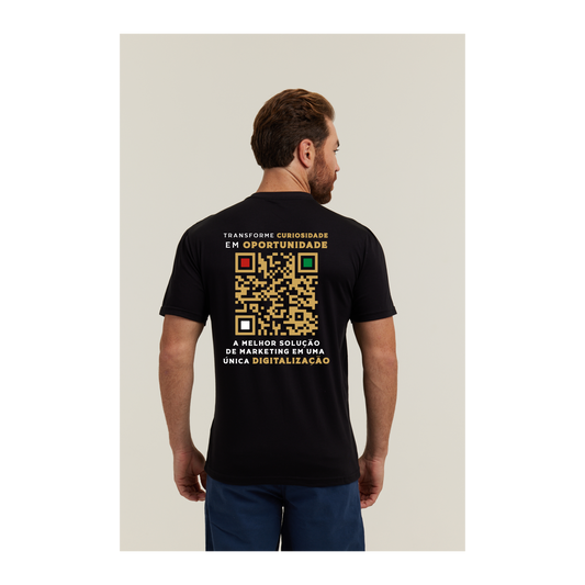 Camiseta Pima Preto