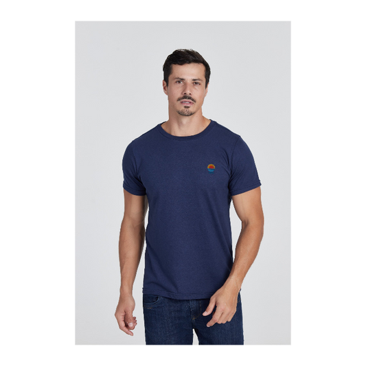 Camiseta Básica Azul Marinho