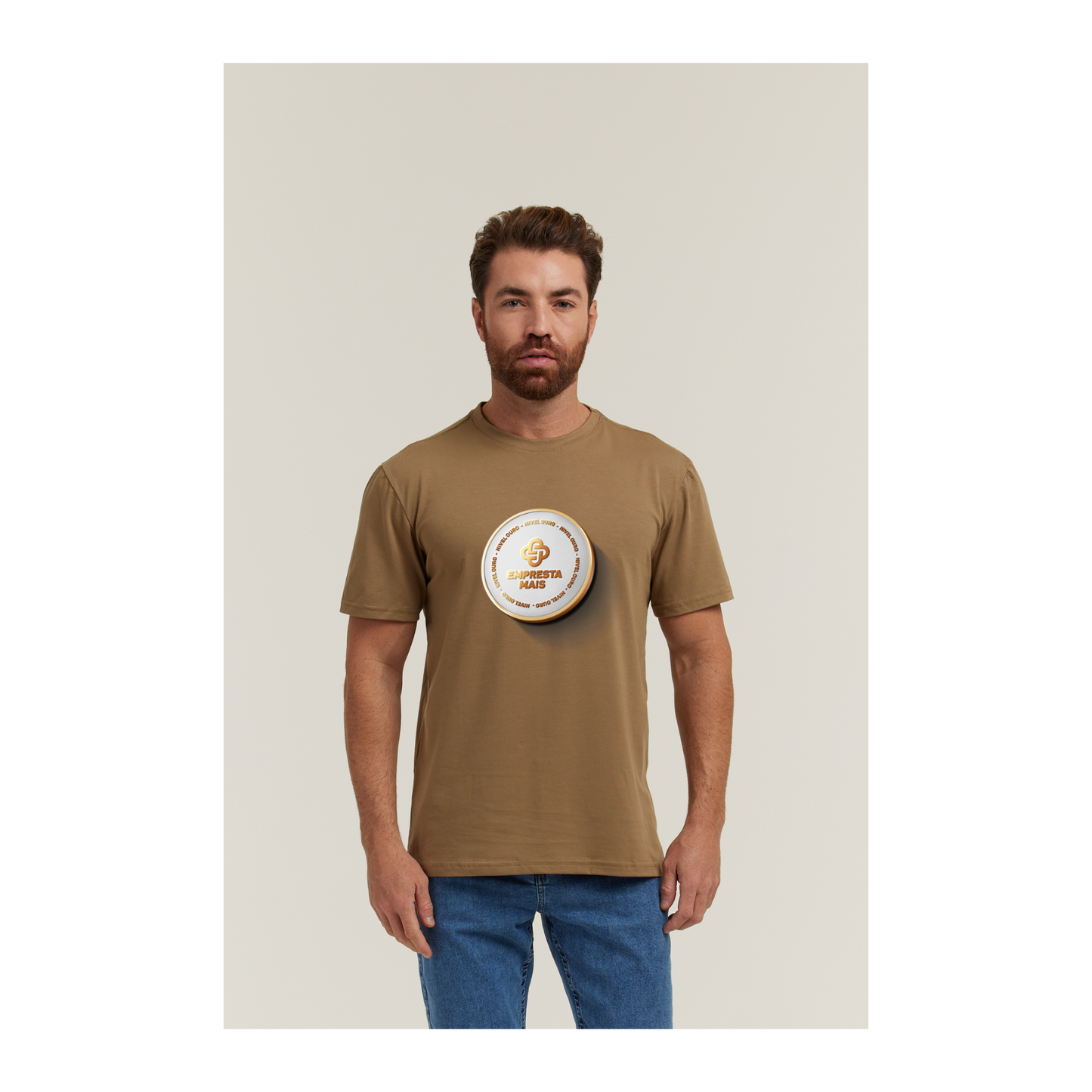 Camiseta Pima Verde Militar