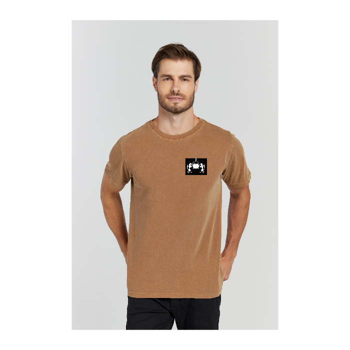 Camiseta Estonada Marrom
