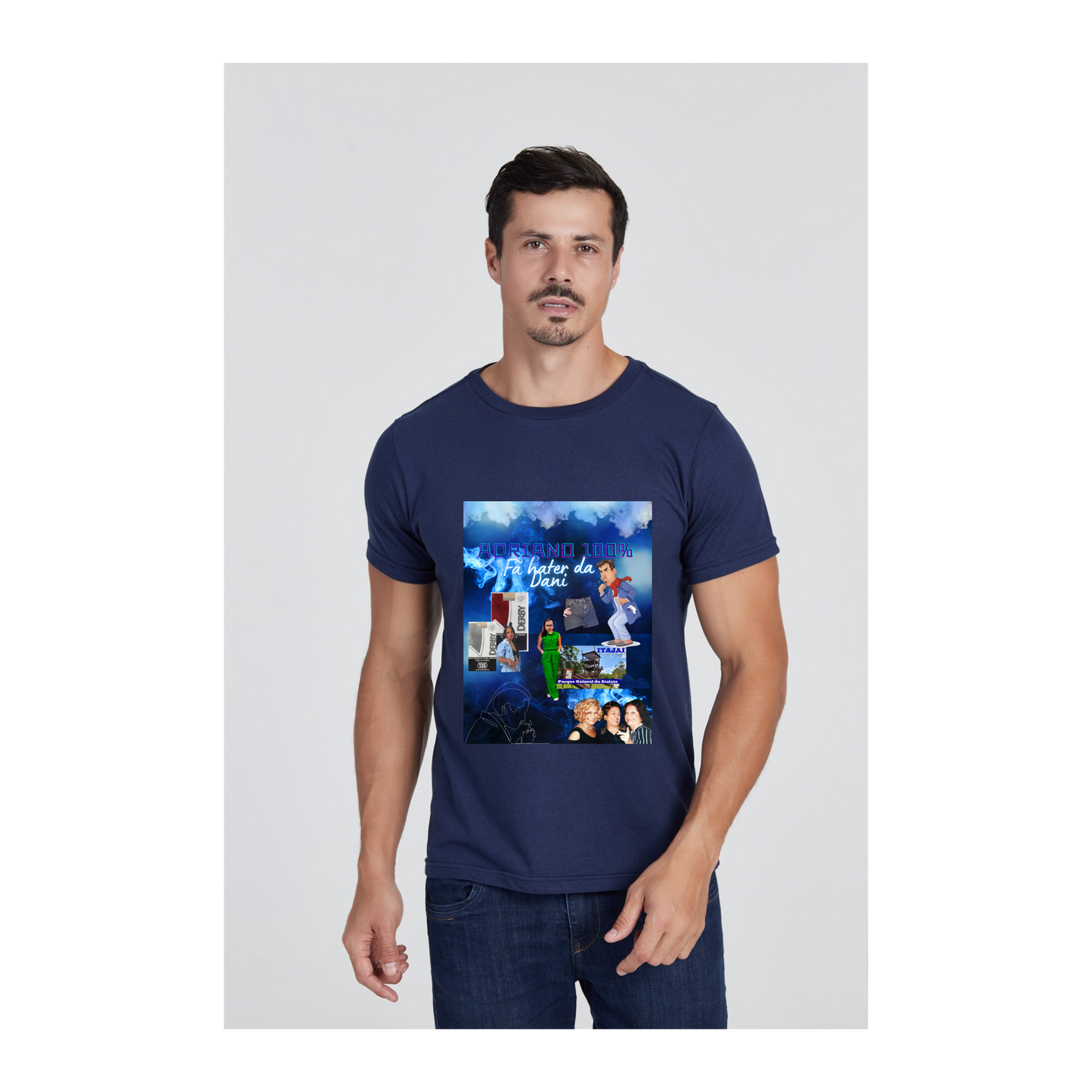 Camiseta Básica Azul Marinho