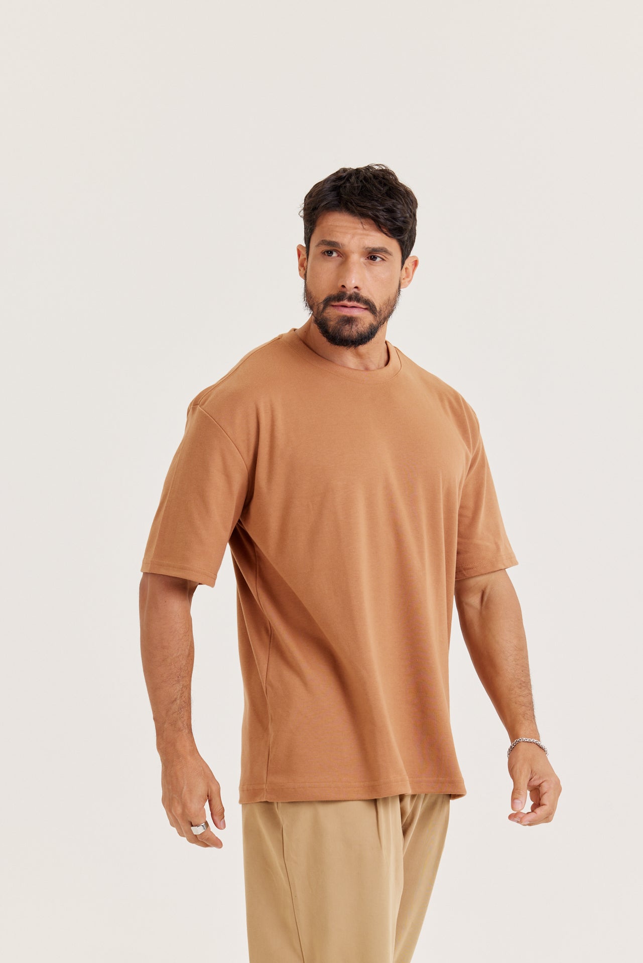 Camiseta Oversized Suedine