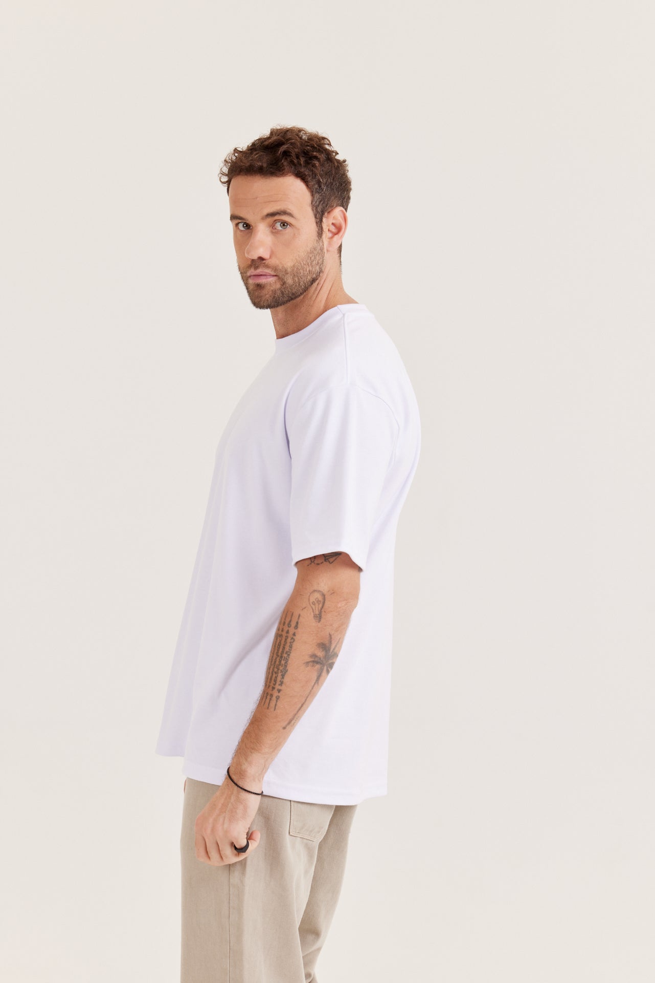 Camiseta Oversized Suedine