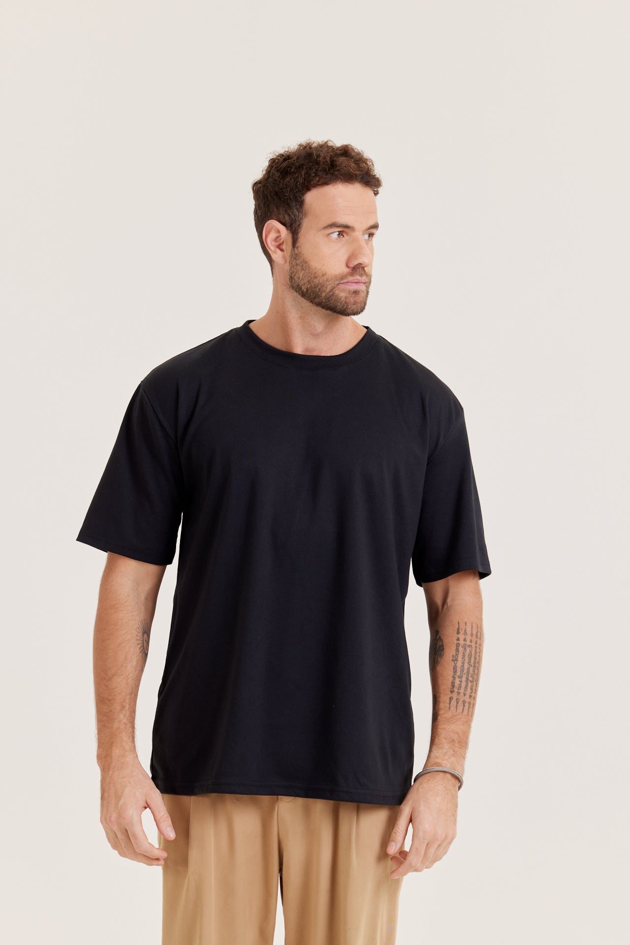 Camiseta Oversized Suedine