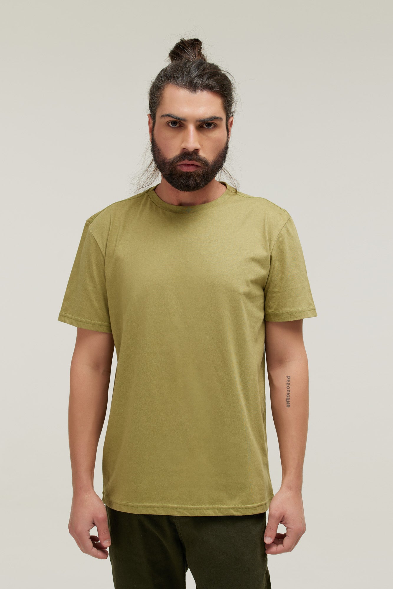 Camiseta Premium Verde Oliva