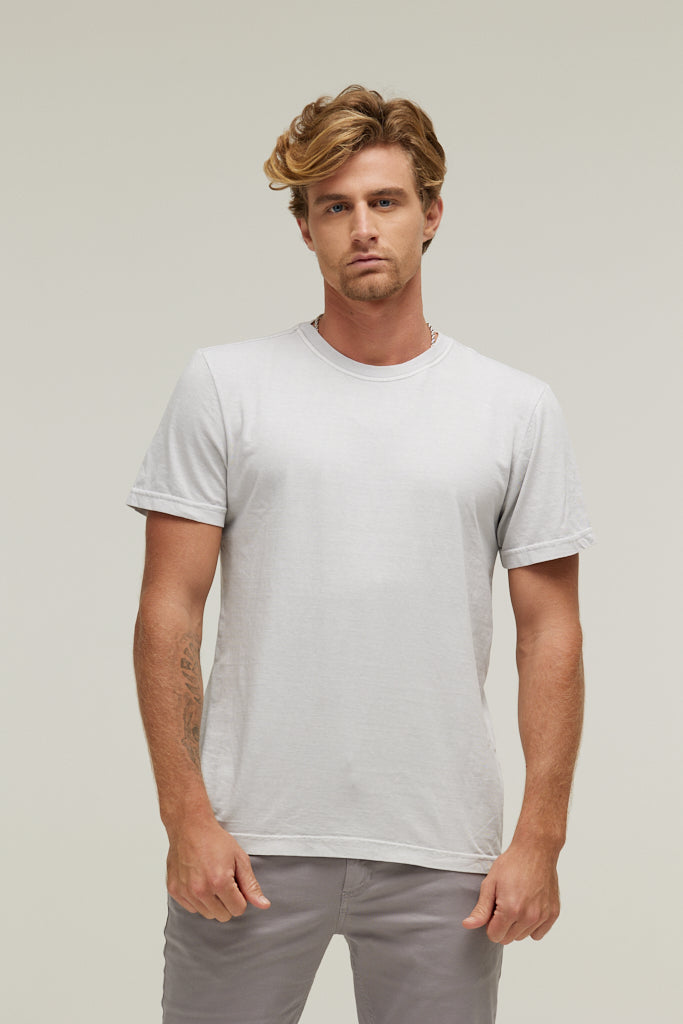 Camiseta Estonada Branco Gelo