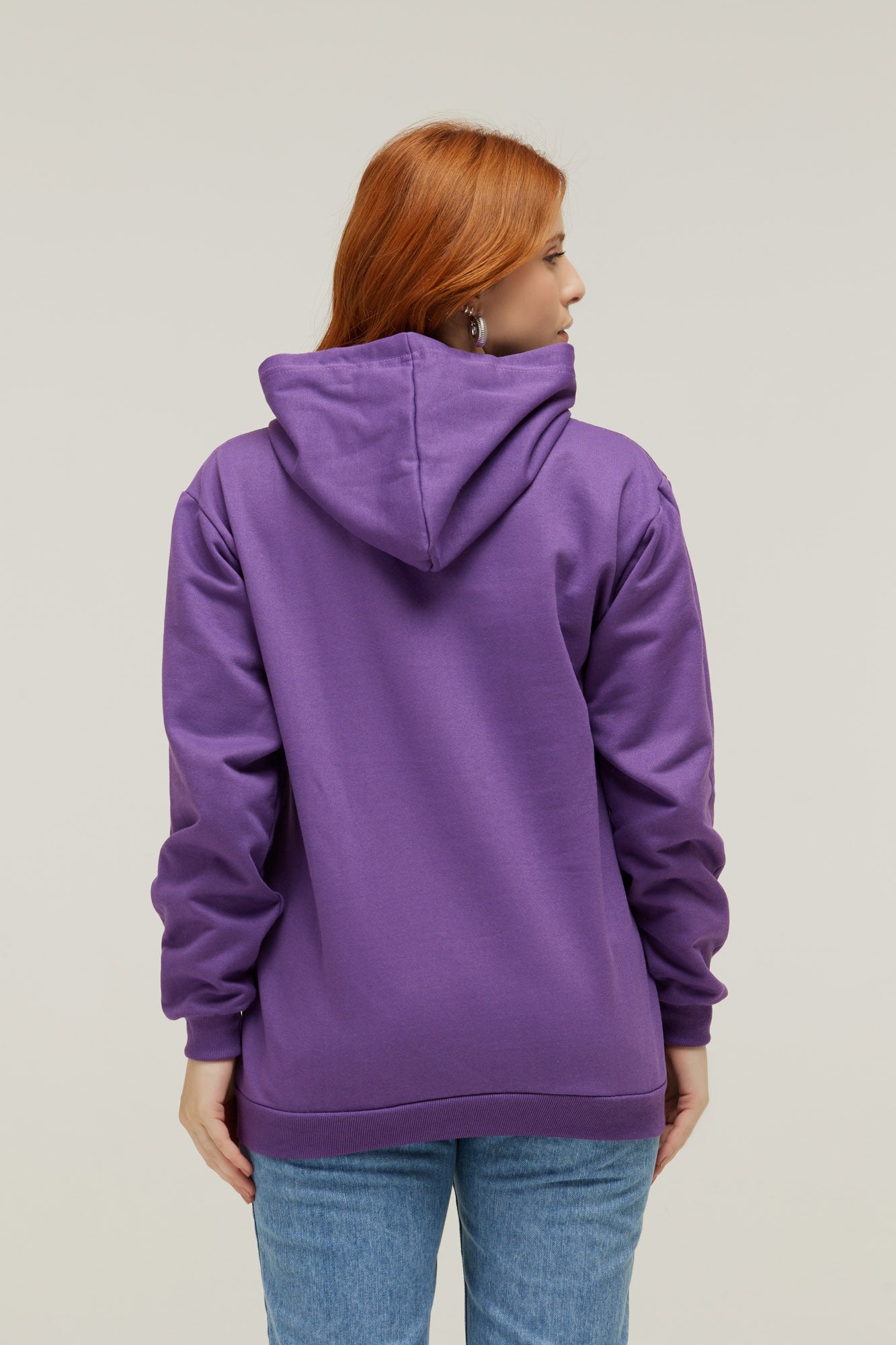 Moletom Canguru Roxo