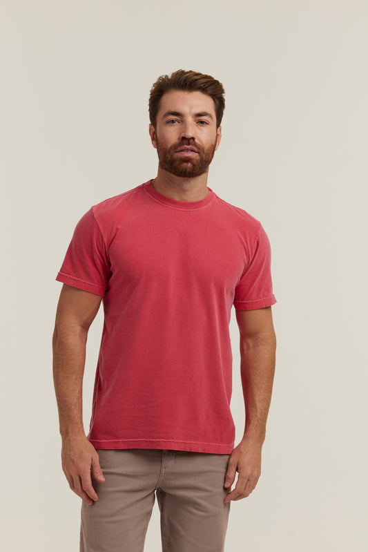 Camiseta Estonada Vermelho