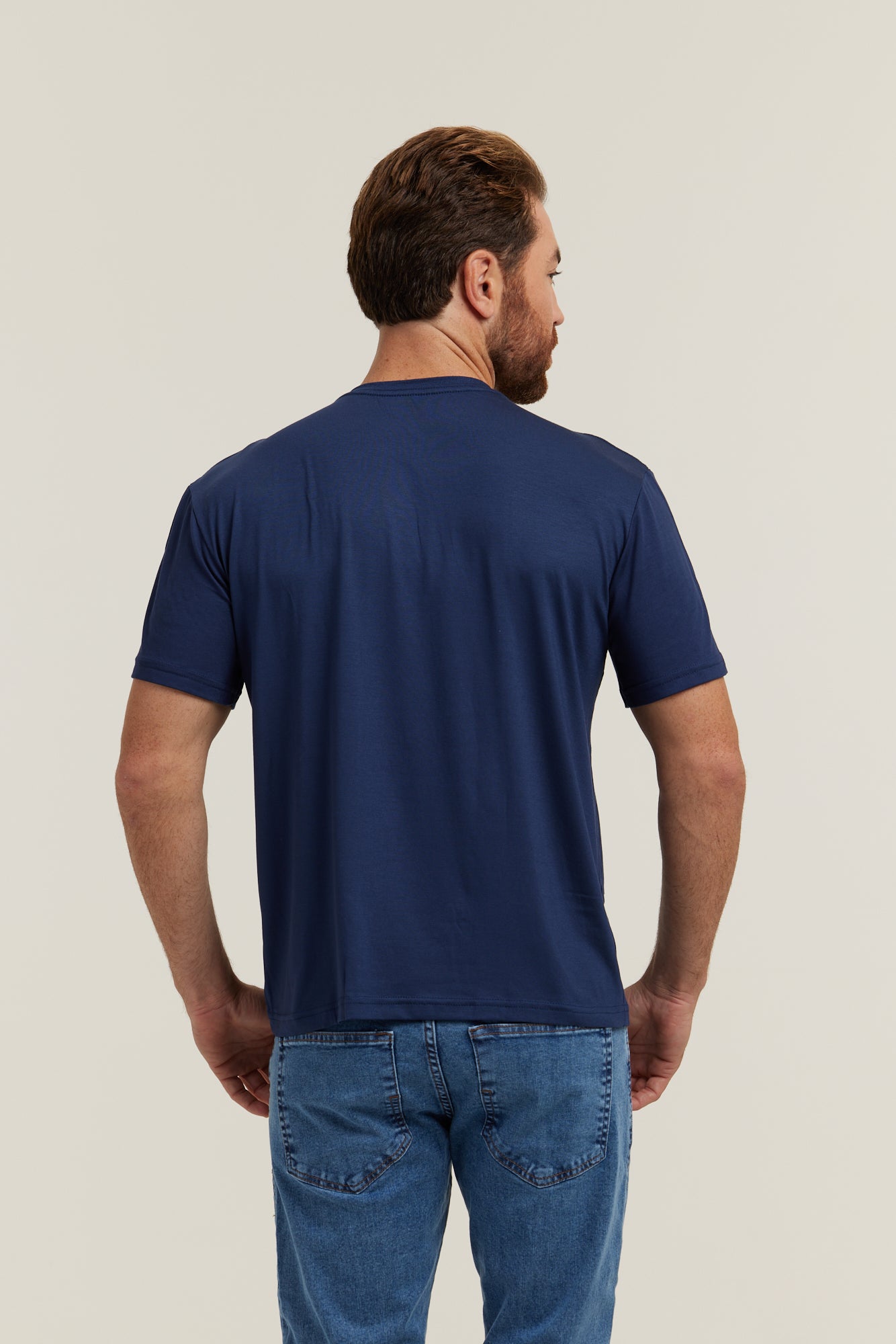 Camiseta Tech Modal Azul Marinho