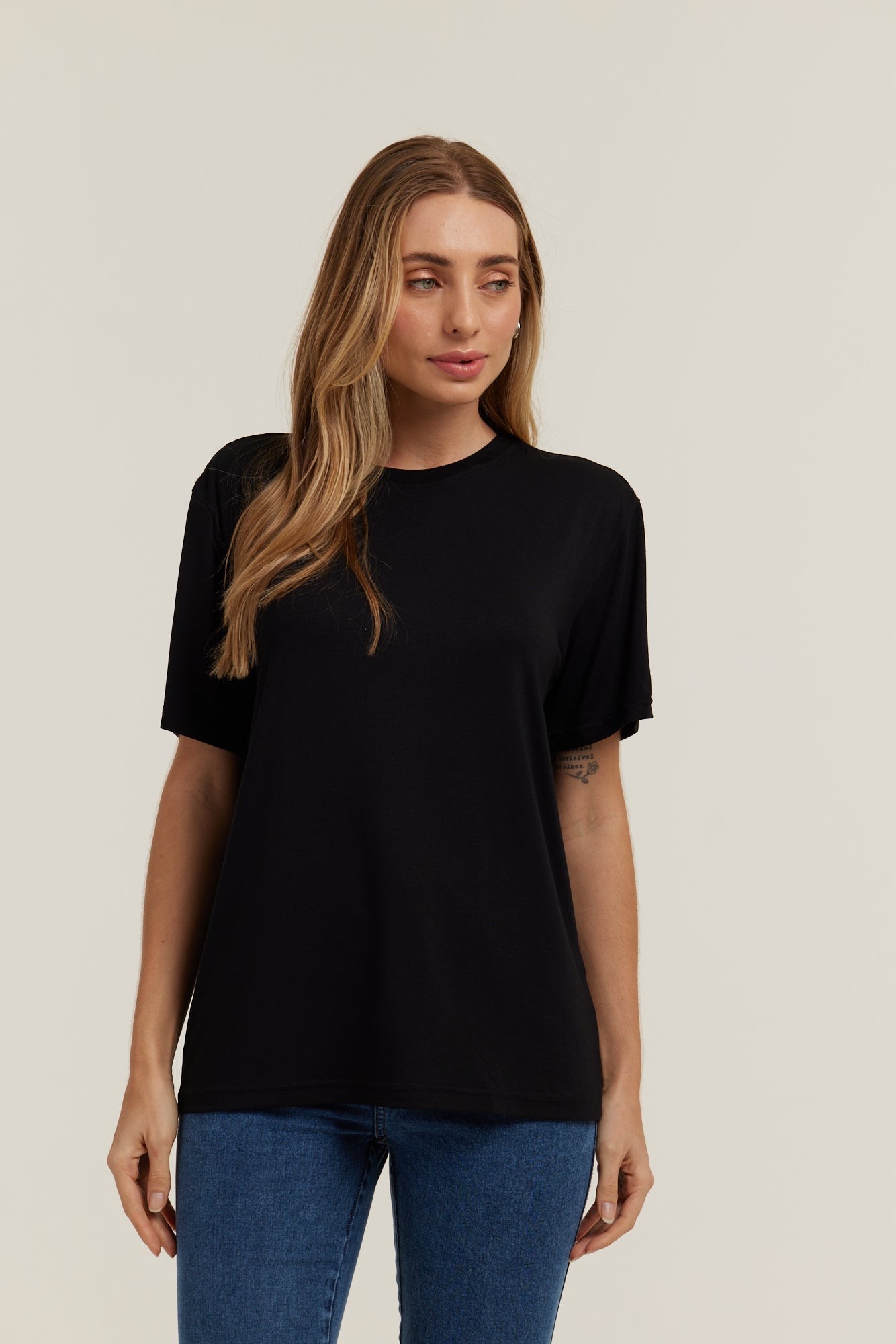 Camiseta Tech Modal Preto