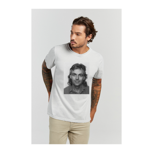 Camiseta Estonada Branco Gelo