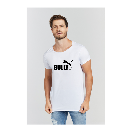 Camiseta Longline Branco