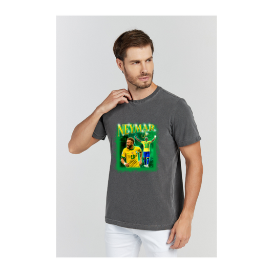 Camiseta Estonada Cinza Chumbo