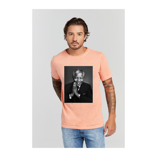 Camiseta Estonada Laranja
