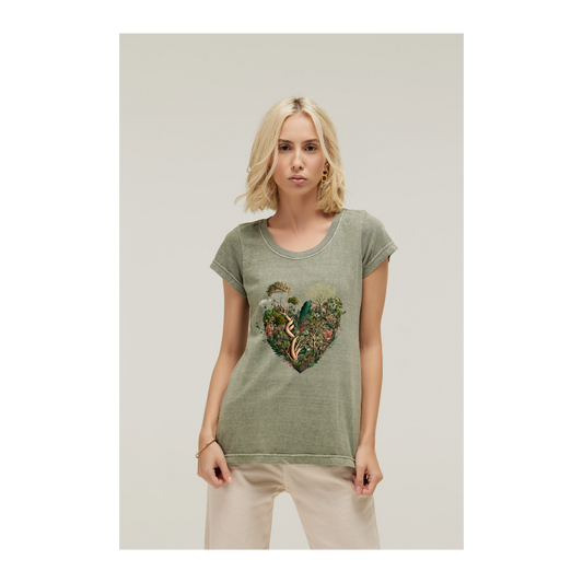 Baby long Estonada Verde Militar