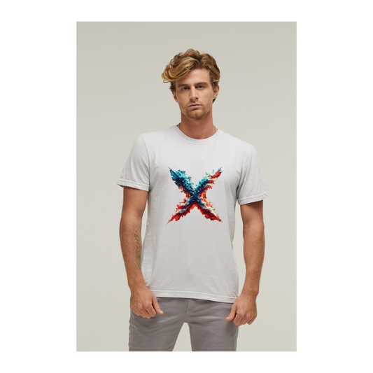 Camiseta Estonada Branco Gelo