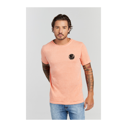 Camiseta Estonada Laranja