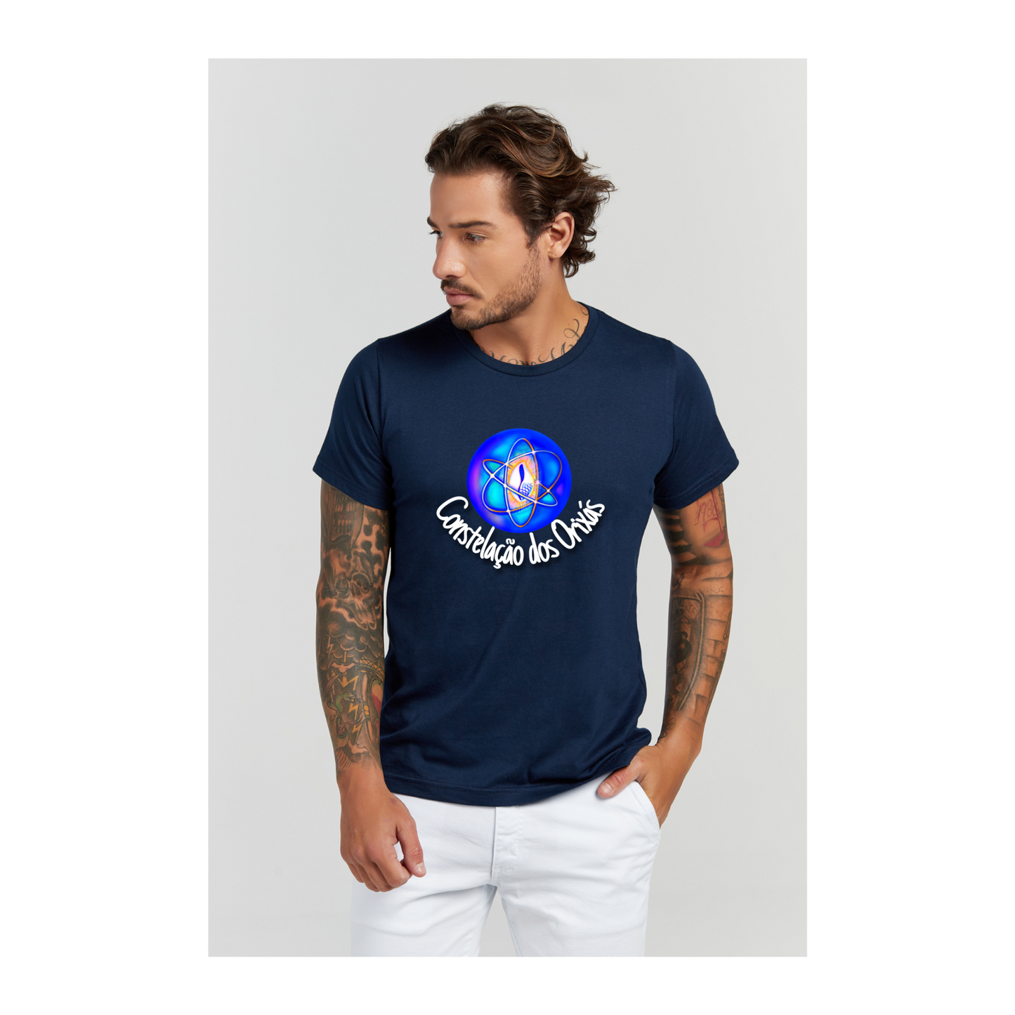 Camiseta Premium Azul Marinho