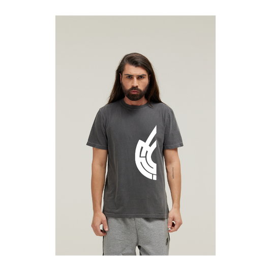 Camiseta Estonada Cinza Chumbo