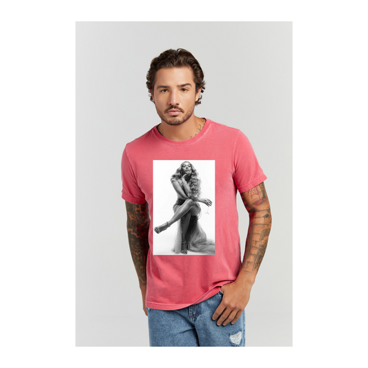 Camiseta Estonada Vermelho