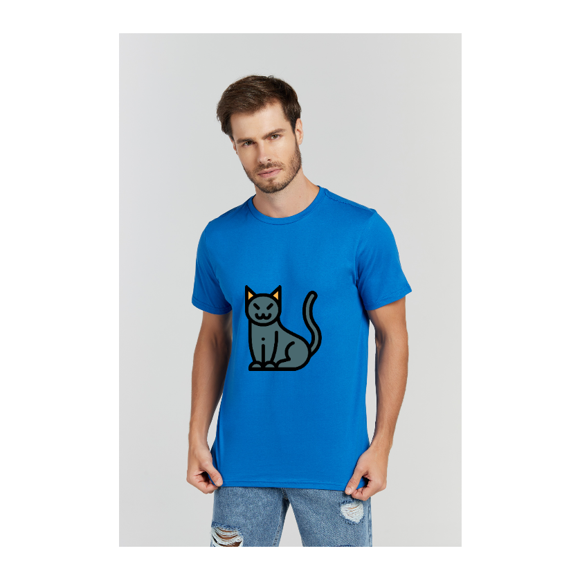 Camiseta Premium Azul Royal