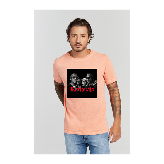 Camiseta Estonada Laranja
