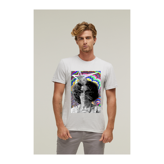 Camiseta Estonada Branco Gelo