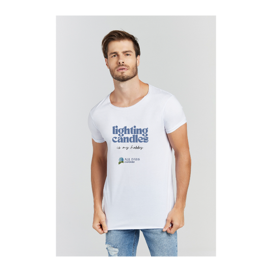 Camiseta Longline Branco