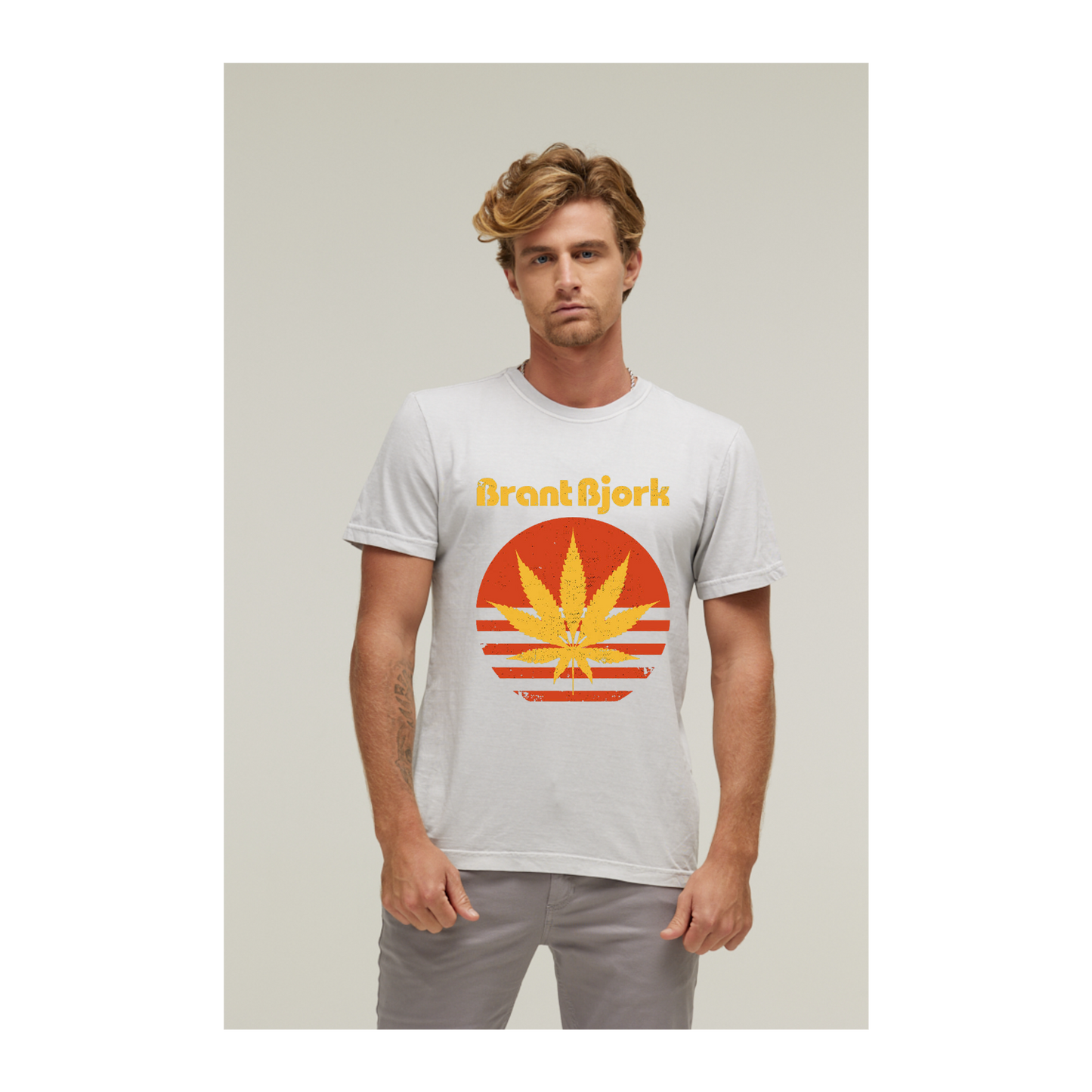 Camiseta Estonada Branco Gelo