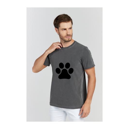 Camiseta Estonada Cinza Chumbo
