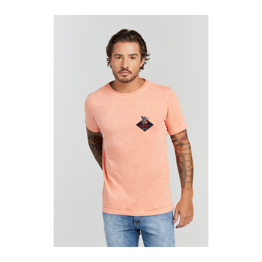 Camiseta Estonada Laranja