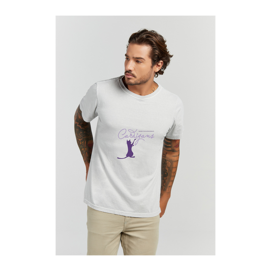 Camiseta Estonada Branco Gelo