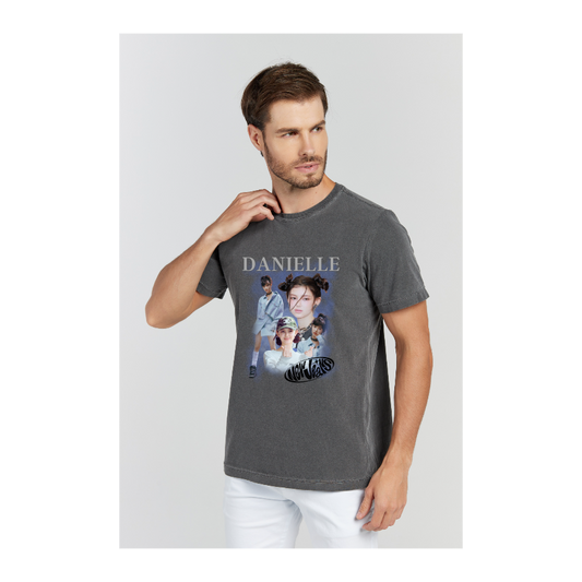 Camiseta Estonada Cinza Chumbo