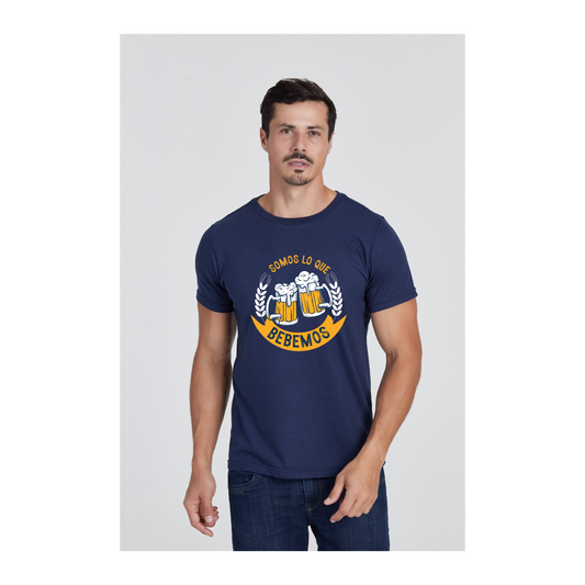 Camiseta Básica Azul Marinho