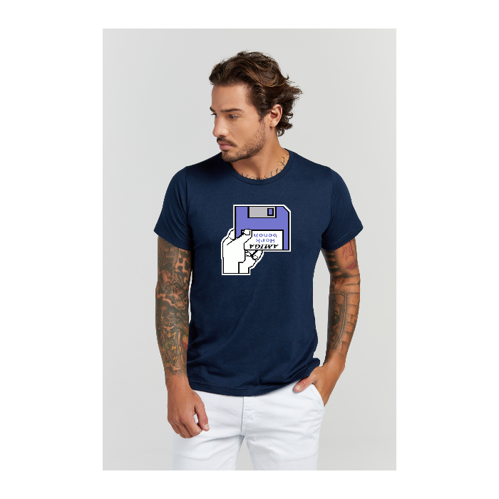 Camiseta Premium Azul Marinho