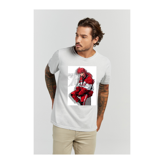 Camiseta Estonada Branco Gelo