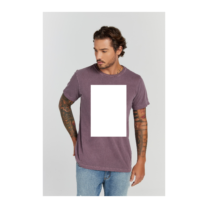 Camiseta Estonada Roxo