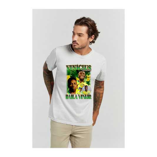 Camiseta Estonada Branco Gelo