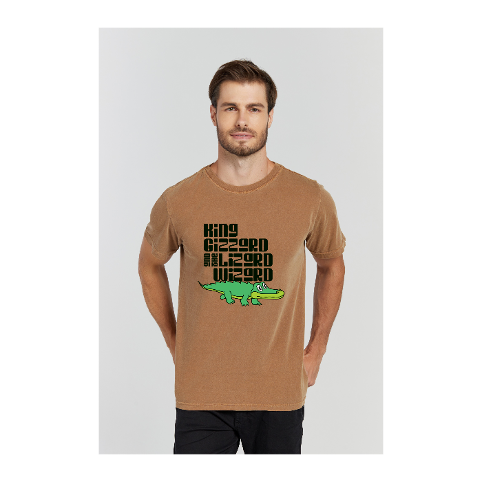 Camiseta Estonada Marrom