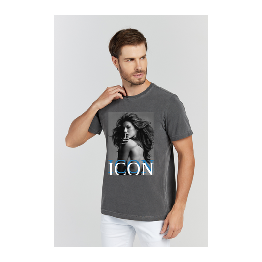 Camiseta Estonada Cinza Chumbo