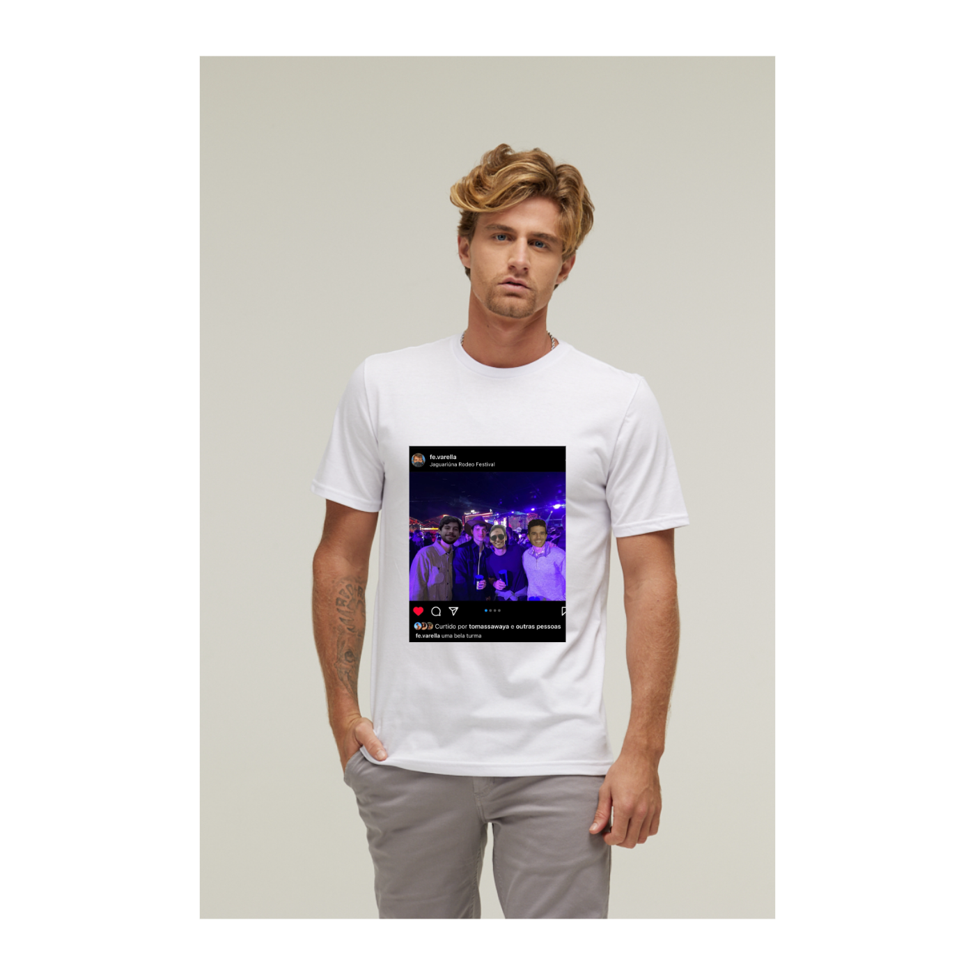 Camiseta Premium Branco
