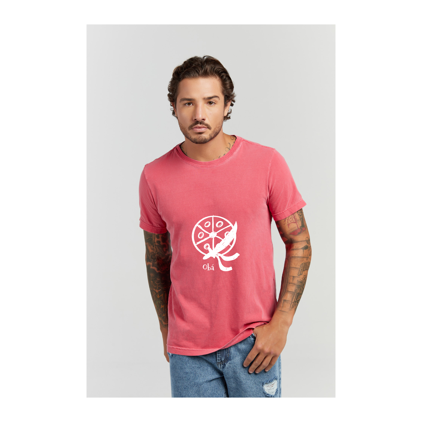 Camiseta Estonada Vermelho